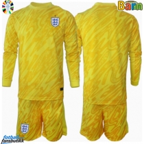 England Keeper Bortedraktsett Barn EM 2024 Langermet (+ Korte bukser)